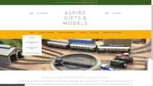 aspire website design by ravenbridge ltd