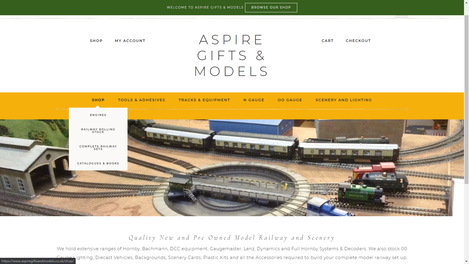 aspire website design by ravenbridge ltd